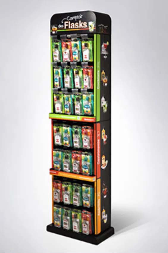 Point-of-purchase display design: POS floorstanding display