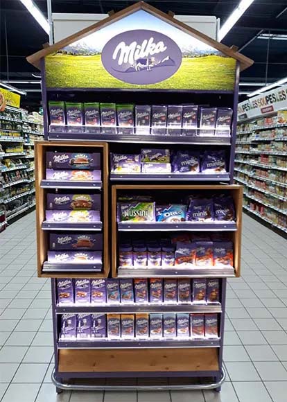Retail shelving