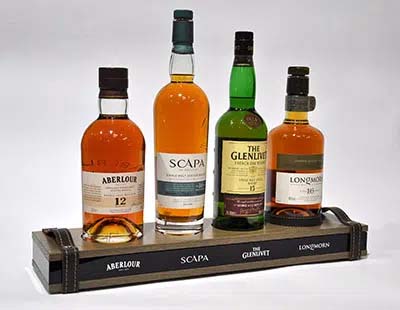 Whisky plinth for Diageo