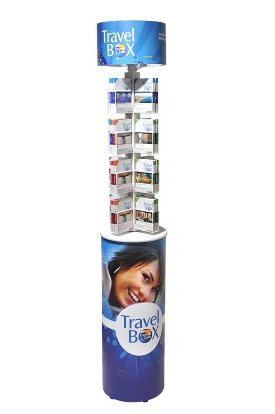 floor-standing display unit - carousel