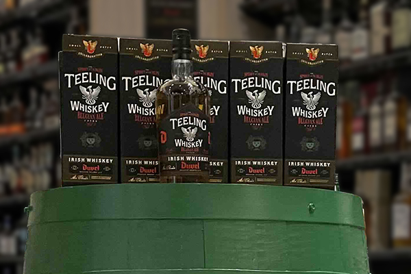 POP display for Teeling Whiskey