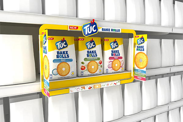 On-shelf frame for TUC, 100% adaptable in height and width