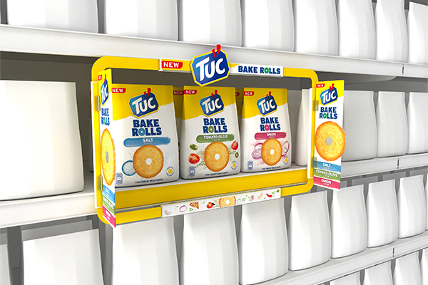 100% adaptable shelf frame for TUC