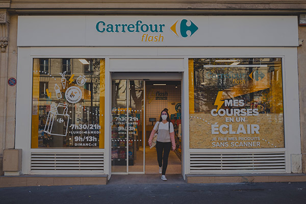 Carrefour Flash belooft boodschappen doen in een recordtijd