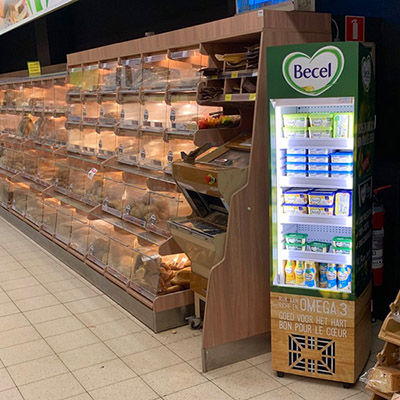 Cooler for Unilever-owned Becel in the bakery