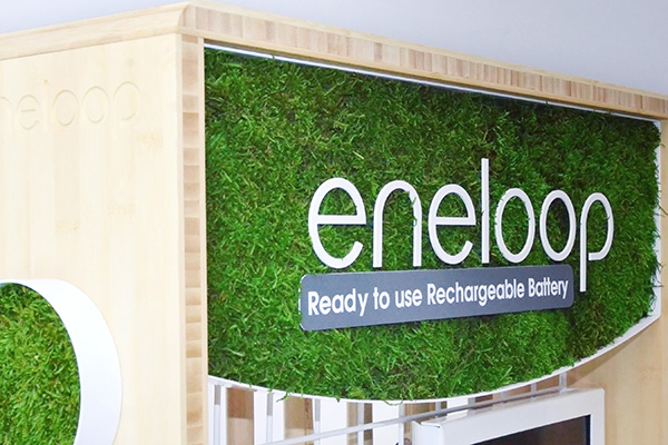 Display voor Eneloop rechargeable battery