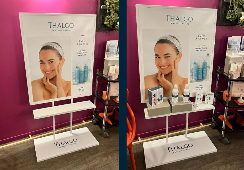 Floor-standing display unit Thalgo