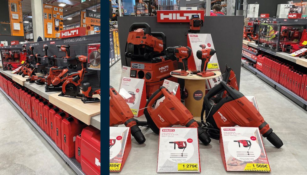 Shelving Hilti Power Tools