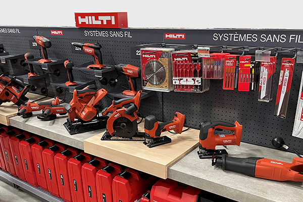 Linéaire Outillage Hilti