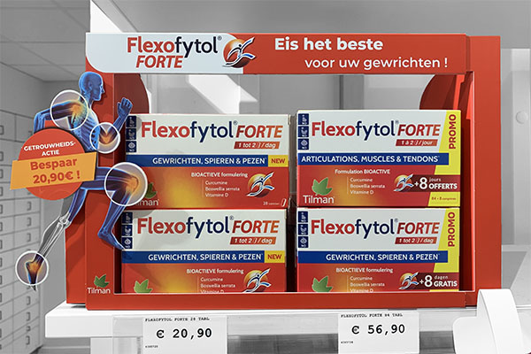 On-shelf display Flexofytol Forte