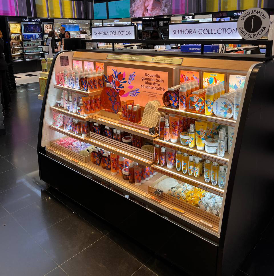 Shelving Sephora Bath & Body