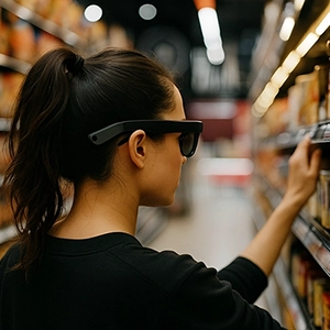 Eye-tracking: what do you look at in shops?