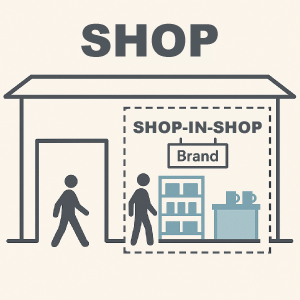 Shop-in-shop: creating a branded space in retail