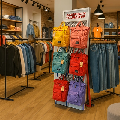 Floor or Wall Display for American Tourister (Samsonite)
