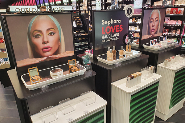 Animatietafels voor Sephora