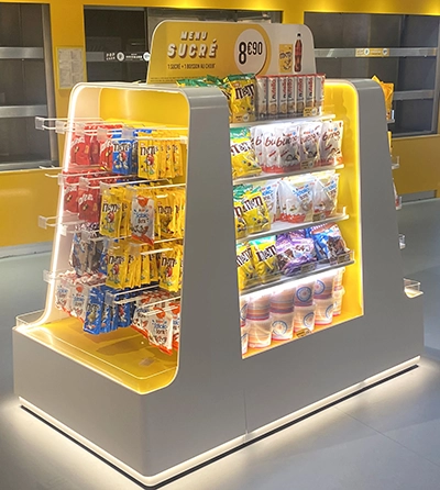 Confectionery Gondola for Pathé Cinémas