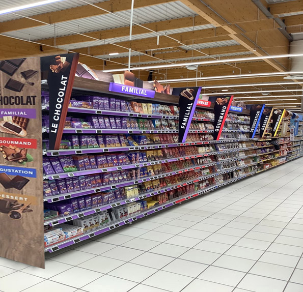 Valorisation du rayon chocolat