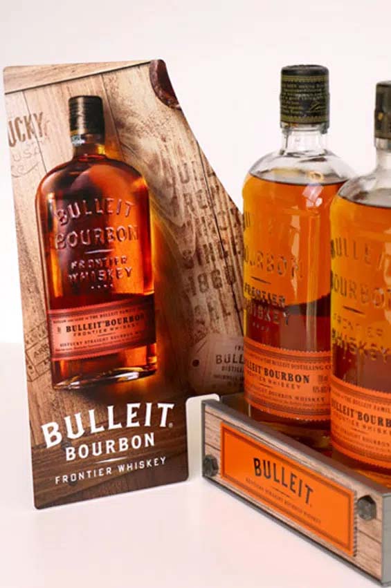 Shelf talker for spirits