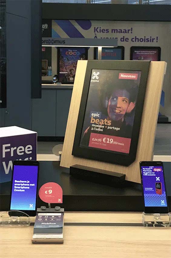 POS-materiaal Proximus