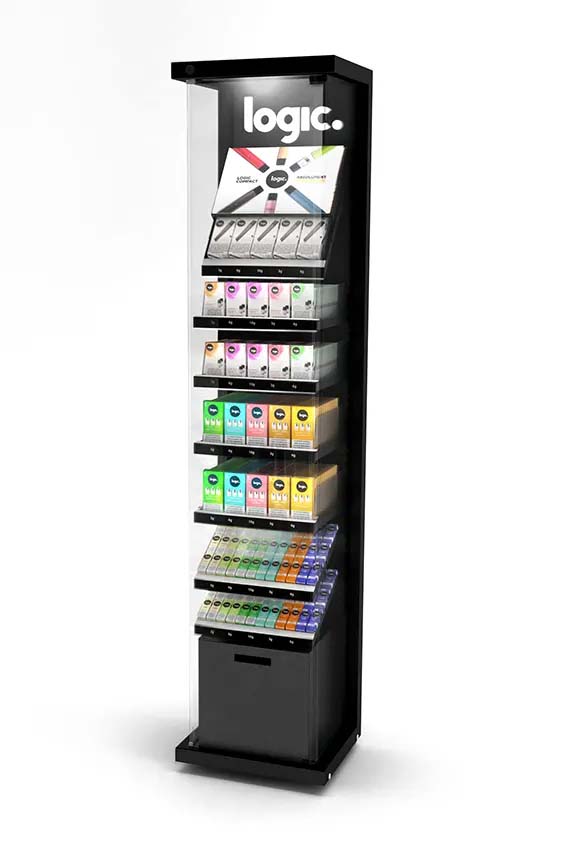 Logic vape cabinet
