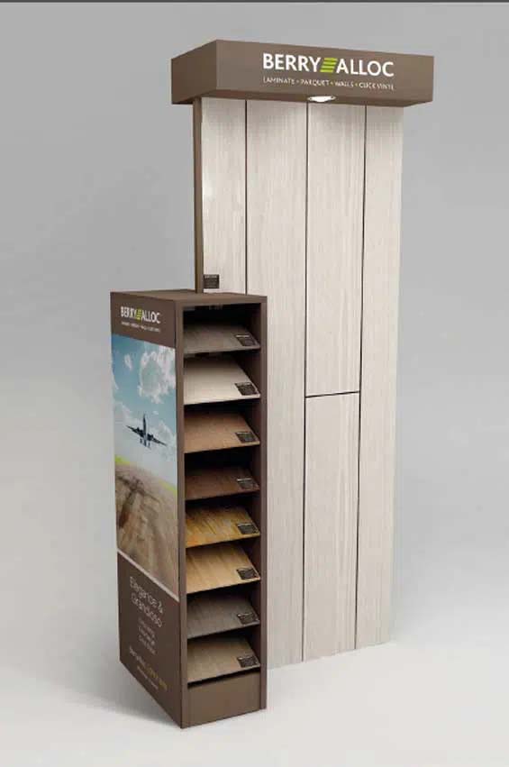 POS-materiaal Berry Alloc laminaat