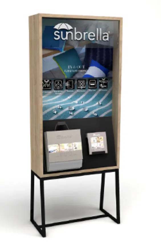 Displaymateriaal Sunbrella