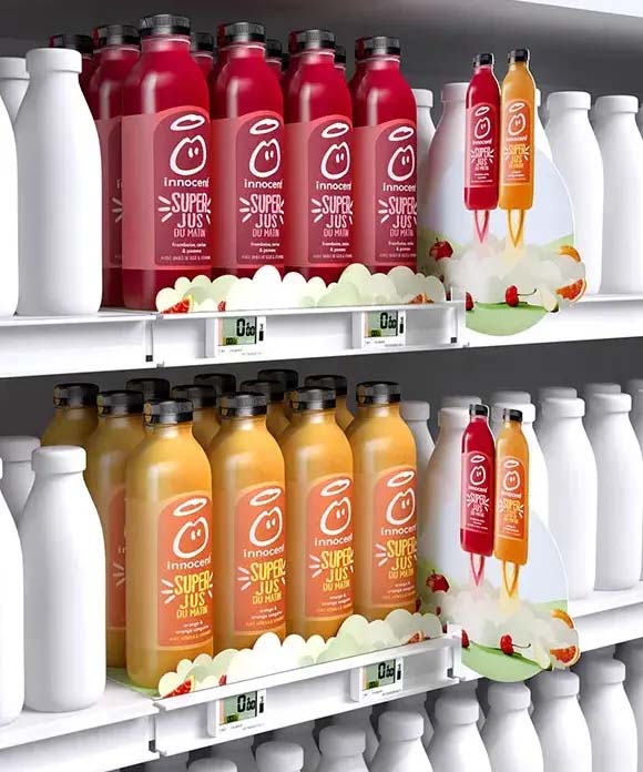 Promotionele shelf stopper