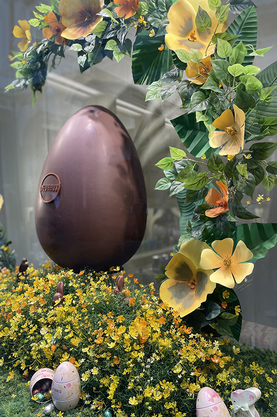 Easter window display