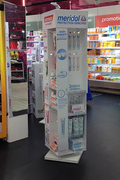 A spinner for the ELMEX and MERIDOL dental and oral care