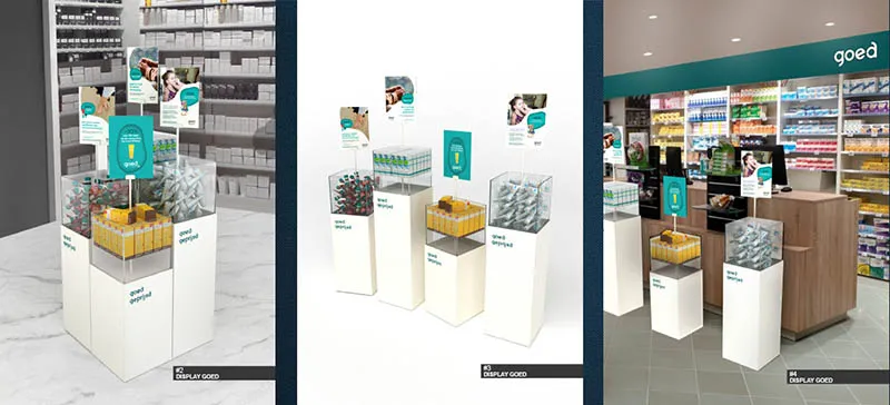 Beauty retail: POP display elevates the shopping experience