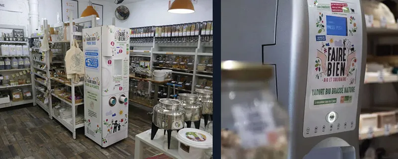 Zero waste groceries goes mainstream. Brands test.