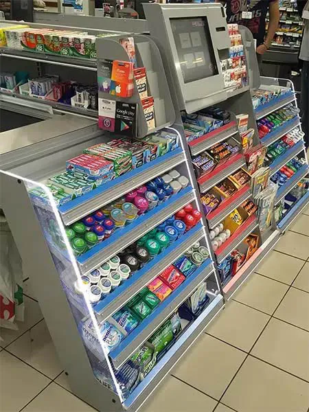 Check-out display