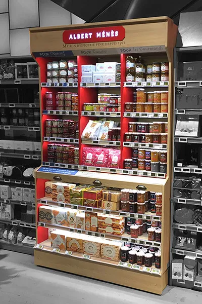 Specific shelving Abert Ménès