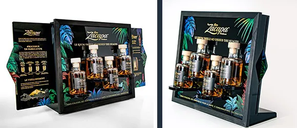 Point-of-Purchase (POP): showcase your liquor or beer brands
