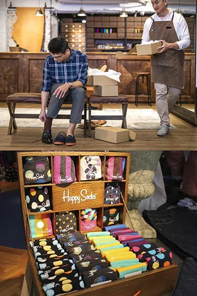 Display Happy Socks
