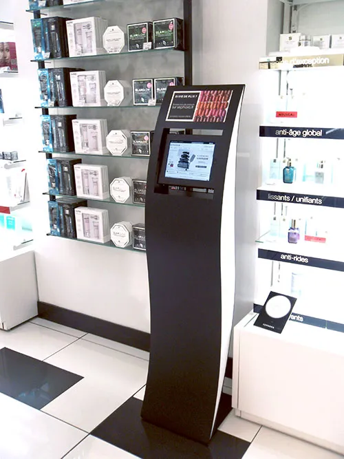 Virtual shelf for Sephora