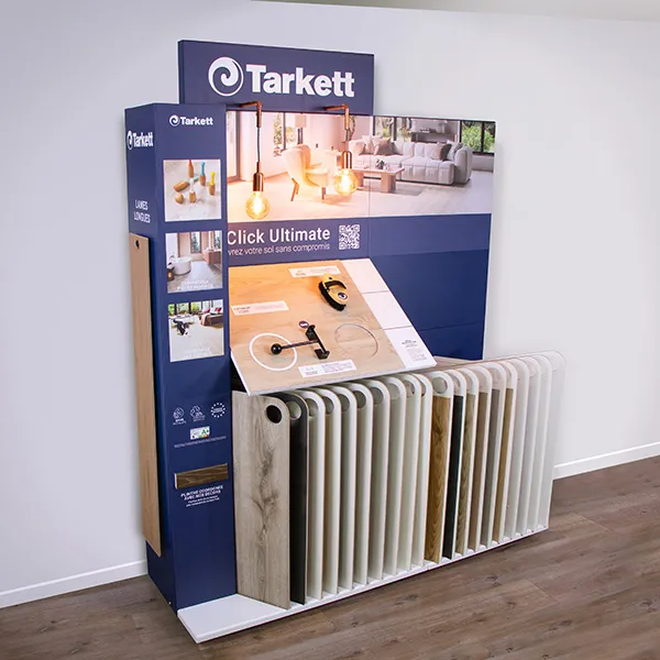 POP display system Tarkett iD Click Ultimate flooring