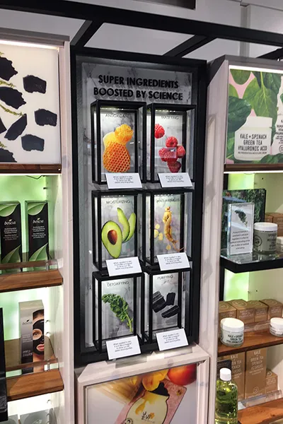 Special themed shelving Super Ingredients