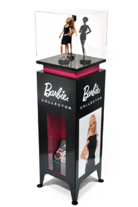 Showcase display Mattel Barbie 50-year anniversary