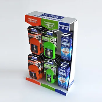 Countertop display for blisters