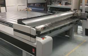 New printing and cutting tables